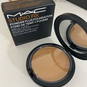 MAC Studio Fix Powder Plus Foundation, 0.42 OZ,New Formula, NC45.5, New with box